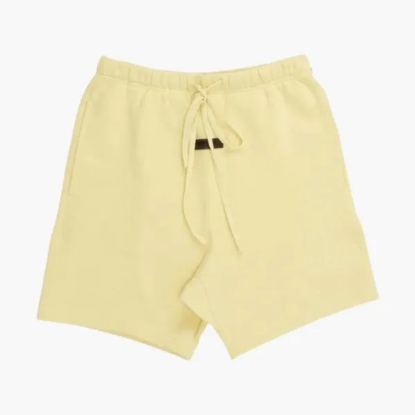 Fear Of God Essentials Logo Sweat Short Canary