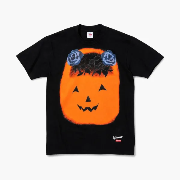 Supreme x Yohji Yamamoto Pumpkin Tee Black