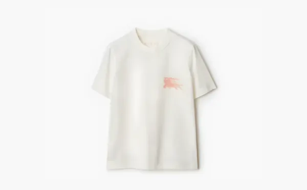 Burberry EKD Cotton T-shirt Chalk White
