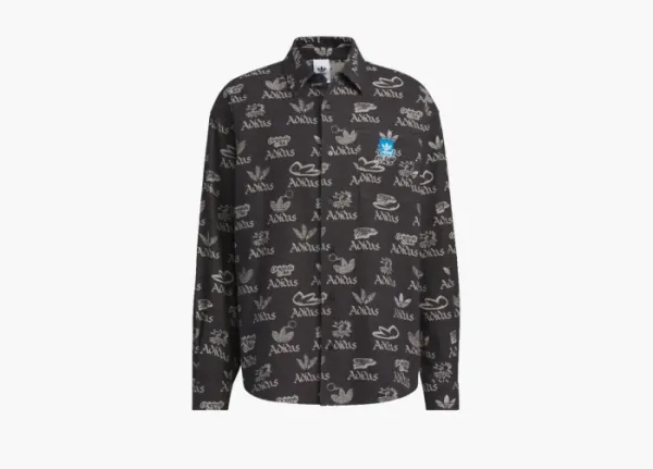 Adidas City Skate LS Shirt  Black
