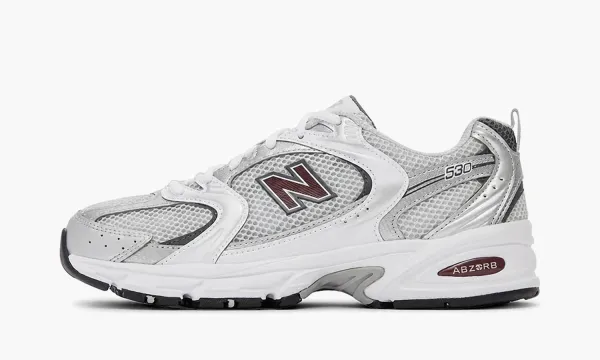 New Balance 530 Silver Burgundy
