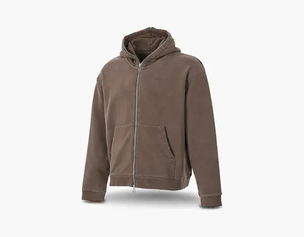 Air Jordan x Travis Scott Full-Zip Hoodie Palomino Brown