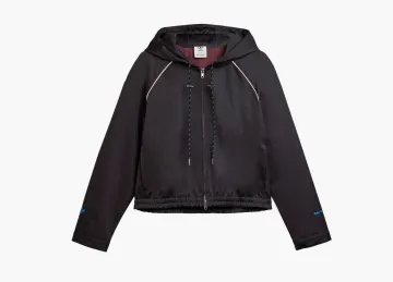 Adidas Originals x Wales Bonner Satin Hoodie Black