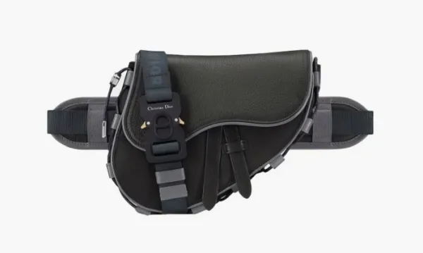 Dior X Sacai Saddle Soft Black Grey
