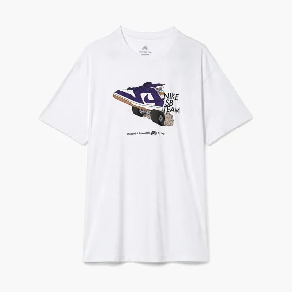 Nike SB Chopped & Screwed Tee White