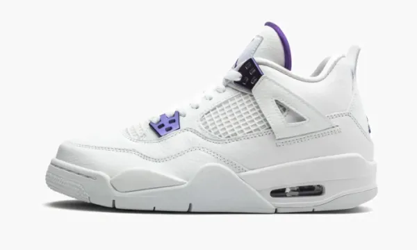 Air Jordan 4 Retro GS Metallic Pack - Purple
