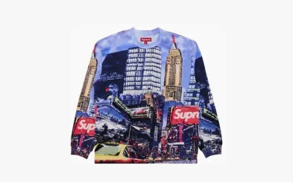 Supreme Skyline Sequin Long-Sleeve Top Day