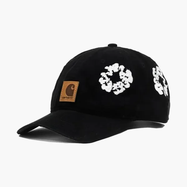 Carhartt Floral Print Cap Black