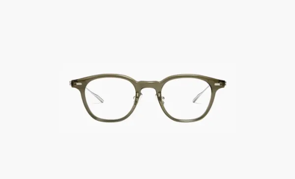 Gentle Monster Plastic Frame Titanium Oval Eyeglass Frames Unisex Green