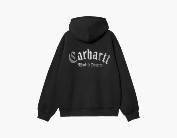 Carhartt WIP FW23 Hooded Onyx Script Sweatshirt