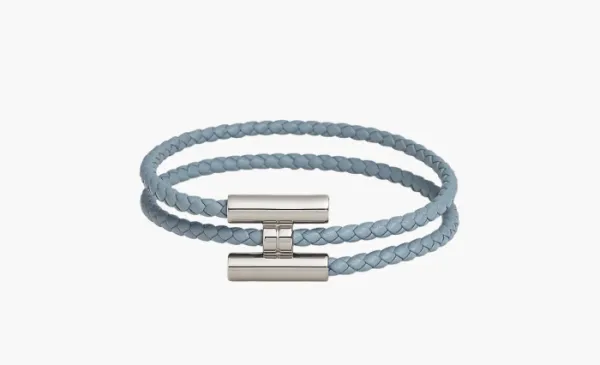 Hermès Tournis Tresse bracelet Blue