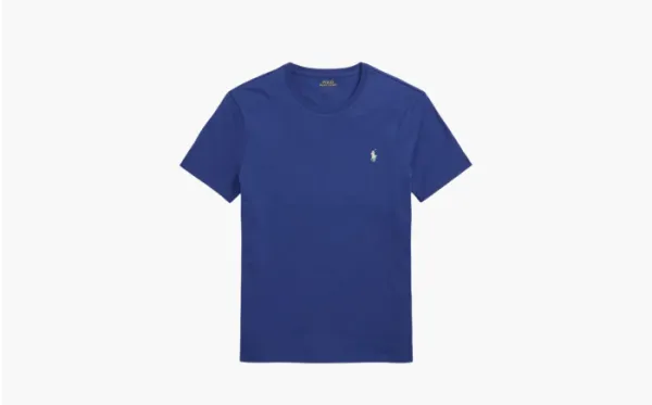 Polo Ralph Lauren Custom Slim Fit Jersey Crewneck T-Shirt Sapphire