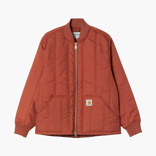 Carhartt WIP Lachlan Quilted Liner Jacket Rust