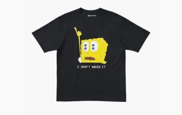Uniqlo x CPFM Spongebob Squarepants UT Graphic T-Shirt Black