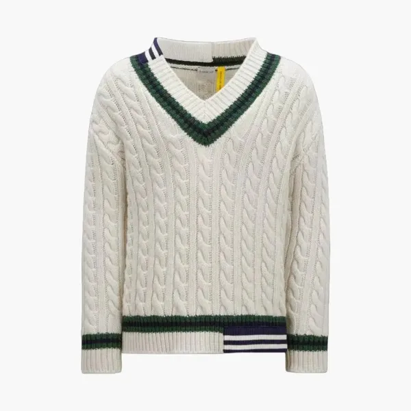 Moncler Genius Moncler x Palm Angels Off-White Sweater