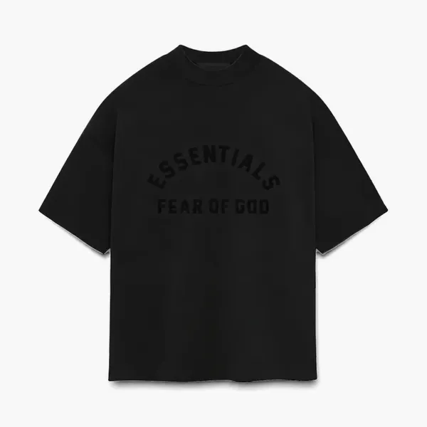 Футболка Fear Of God Essentials Heavy Crewneck Black