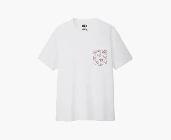 Kaws x Uniqlo BFF Pocket Tee T-Shirt White