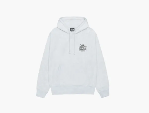 Stussy Beach House Hoodie Ash Heather