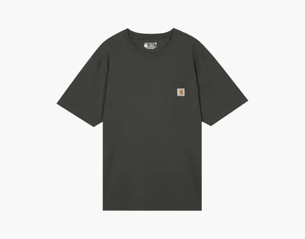 Carhartt K87 Heavyweight Pocket T-Shirt Dark Grey
