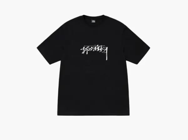 Stussy Sliced Tee Black