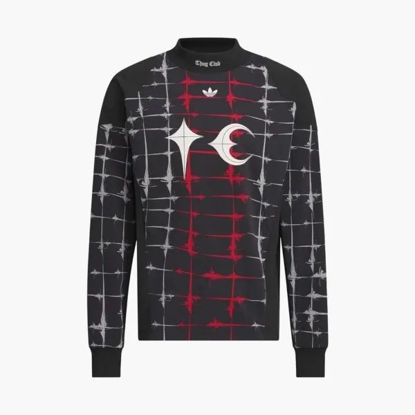Adidas Originals x Thug Club Goalie T-Shirt Long Sleeve Black