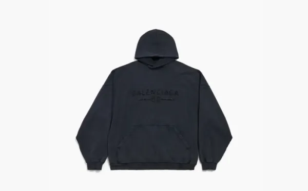 Balenciaga Hoodie SS25 Men's Black