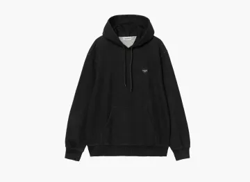 Carhartt WIP Hooded Ingo Sweatshirt Black