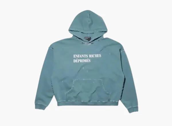 Enfants Riches Déprimés Classic Logo Hoodie Posy Green