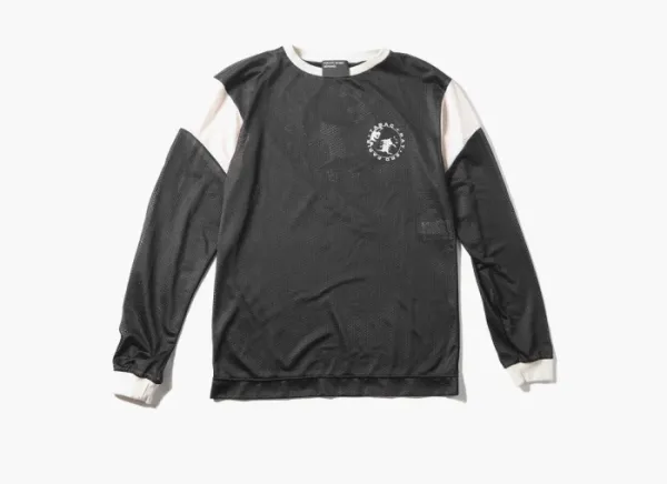 Enfants Riches Déprimés Tabac Rat Mesh Long-Sleeve T-Shirt Black/Ivory
