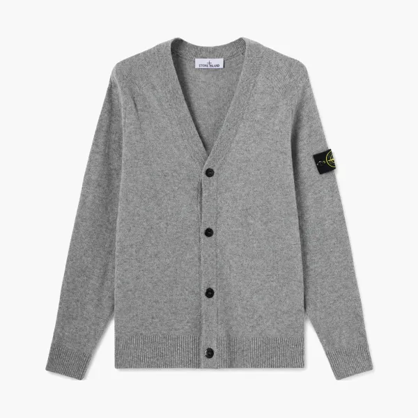 Stone Island Maglia Cardigan Grey