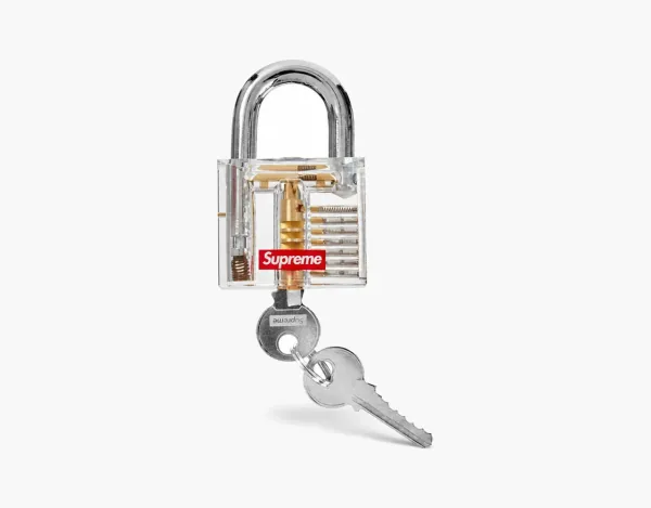 Supreme Transparent Lock 'Clear'
