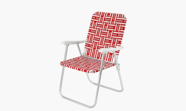 Supreme Lawn Chair Red