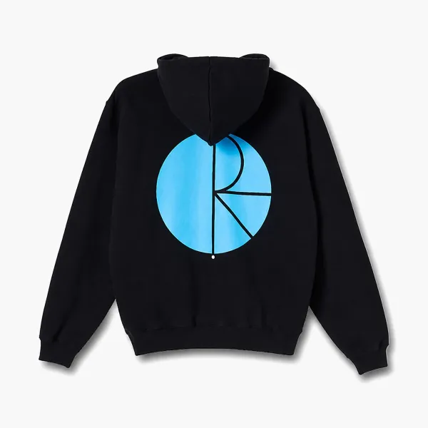 Polar Skate Logo Hoodie Black