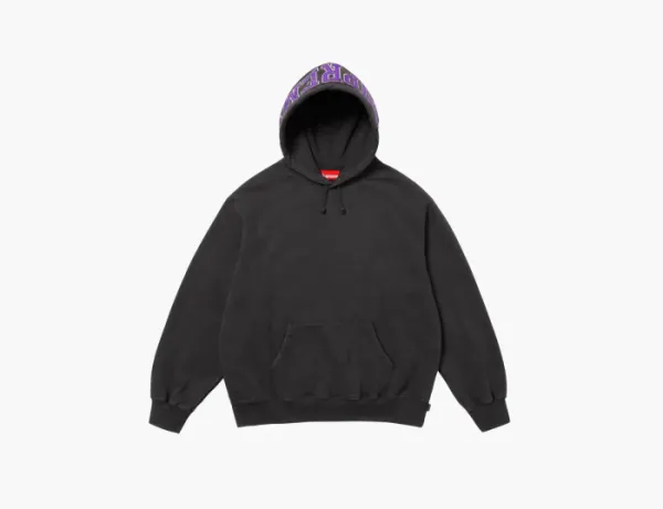 Supreme Team 94 Hooded Sweatshirt Black