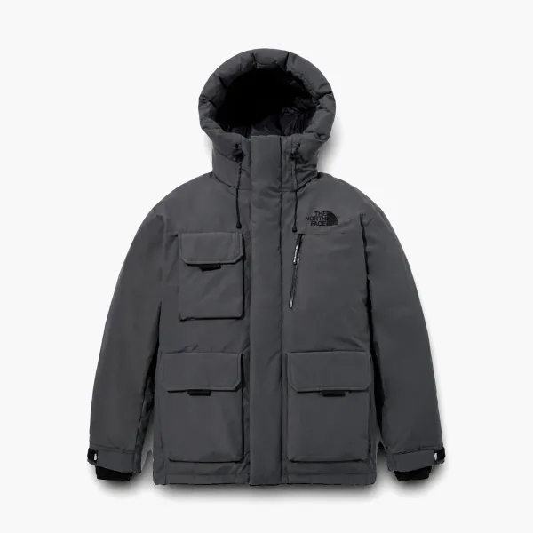 The North Face White Label Down Jacket Charcoal Gray