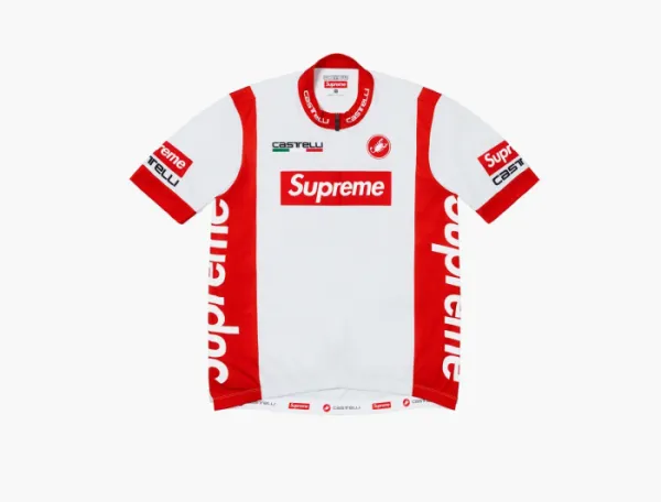 Supreme x Castelli  Cycling Jersey White
