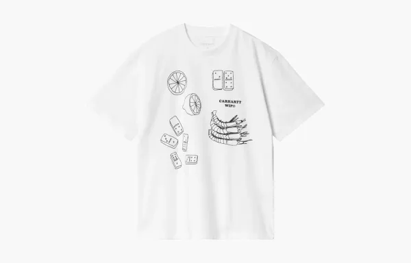 Carhartt WIP Graphic Print T-Shirt White