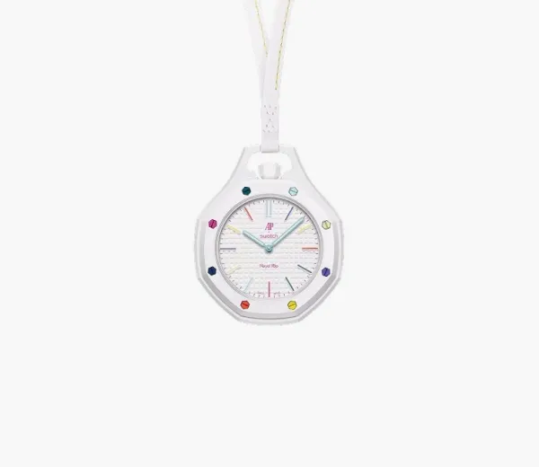 Swatch x Audemars Piguet Royal Pop HUIT BLANC