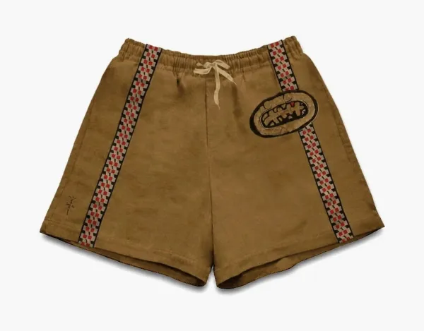 Travis Scott Cactus Jack Shorts Brown