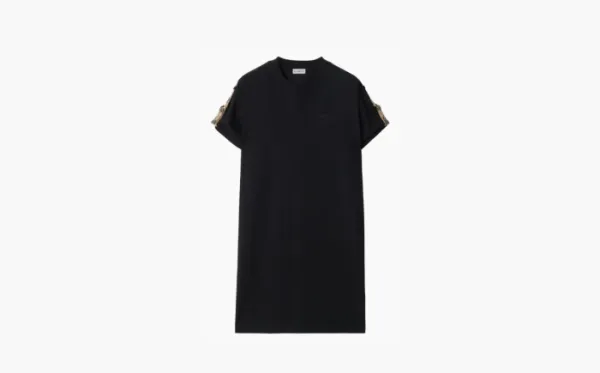 Burberry cotton t-shirt dress Black
