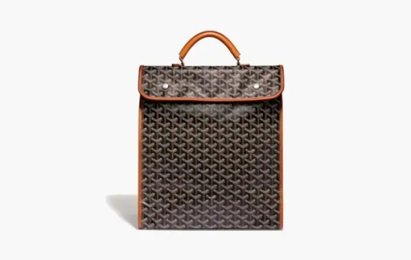 Goyard Saint Leger Backpack Black & Tan