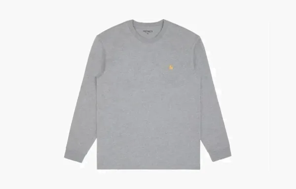 Carhartt WIP Chase Long Sleeve T-Shirt Grey