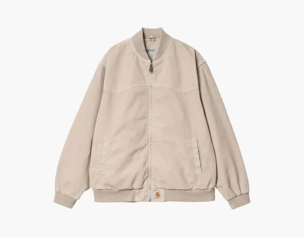 Carhartt WIP OG Santa Fe Bomber Jacket Sand
