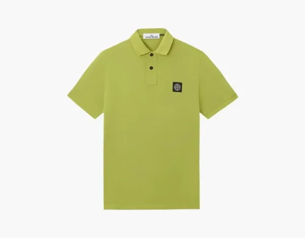 Stone Island Compass Polo Shirt Green