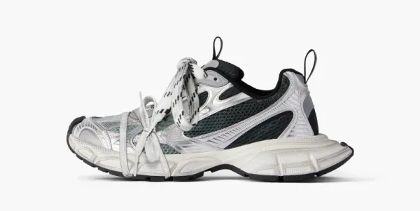 Balenciaga 3XL Sneaker Worn-Out Gradient - Black Silver