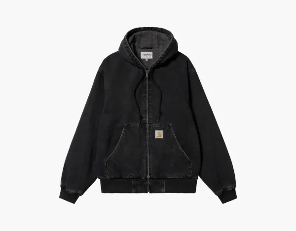 Carhartt WIP Active Jacket Hooded Black