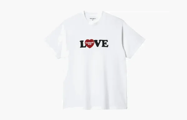 Carhartt WIP Love Heart Print T-Shirt White