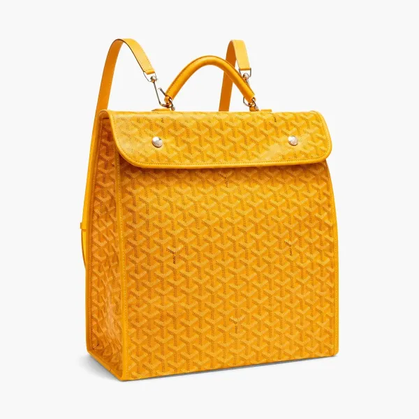 Goyard Saint Leger Backpack Yellow