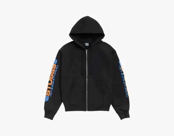 Stussy Blade Zip Hoodie Black