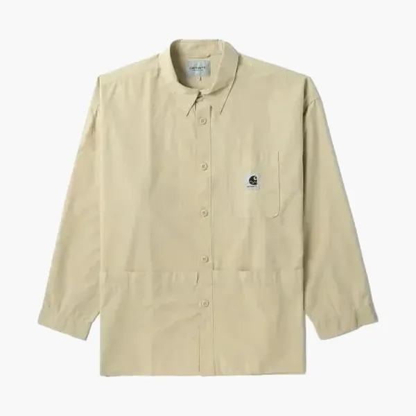 Carhartt WIP Button-Down Shirt Beige
